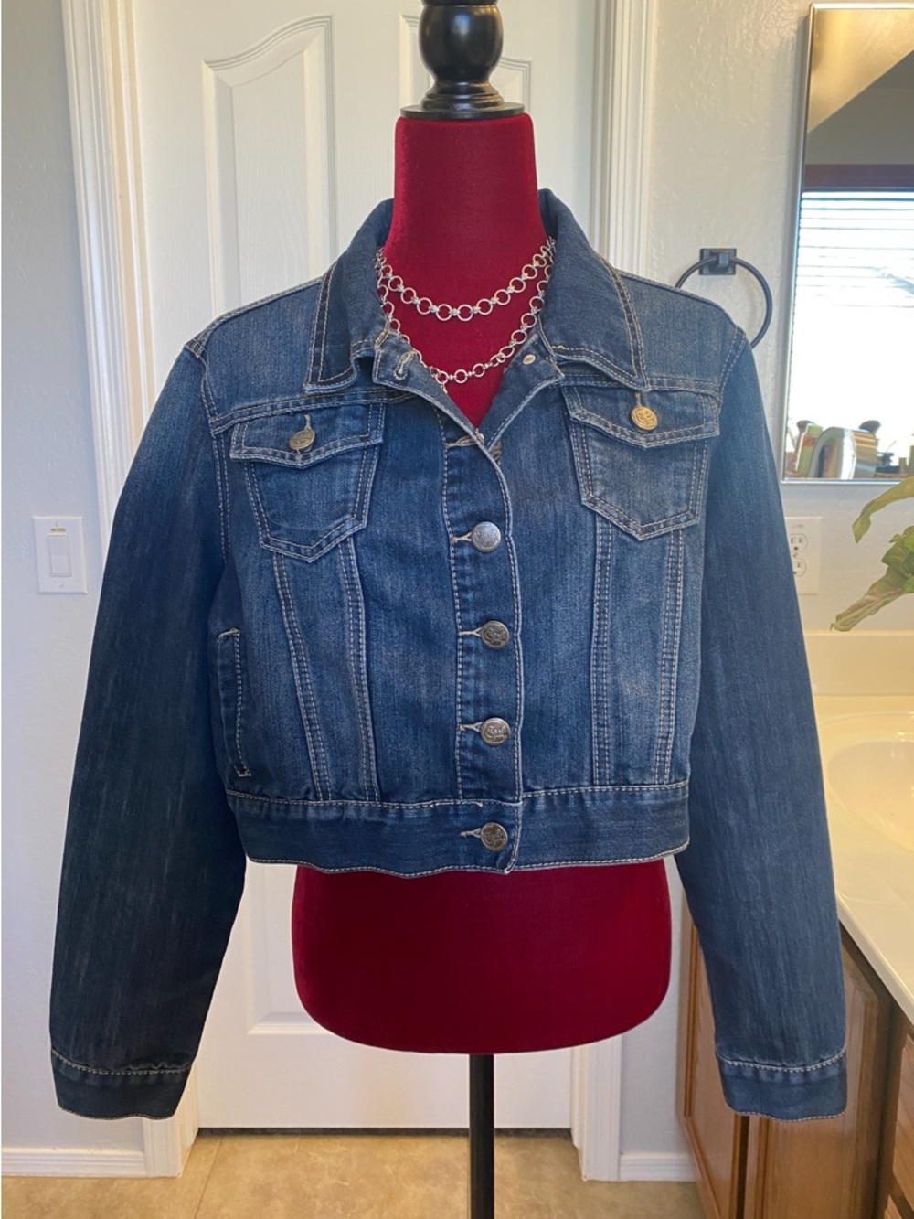 Earl Jeans Dark Blue Denim Jacket